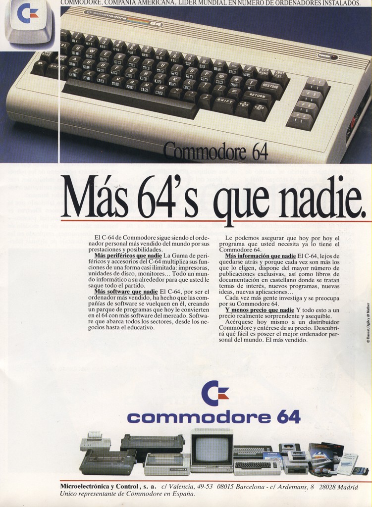 Commodore 64 - 1986