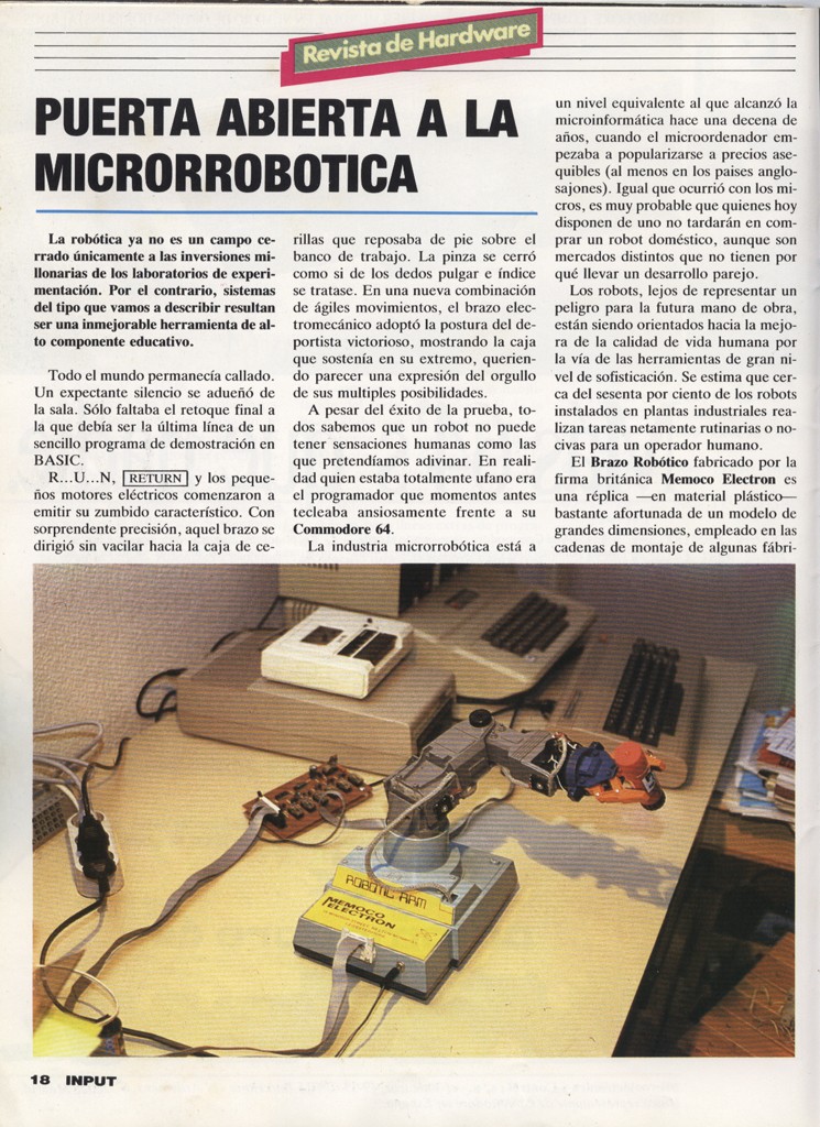 MicroRobotica - 1986 - Commodore 64 - Parte I