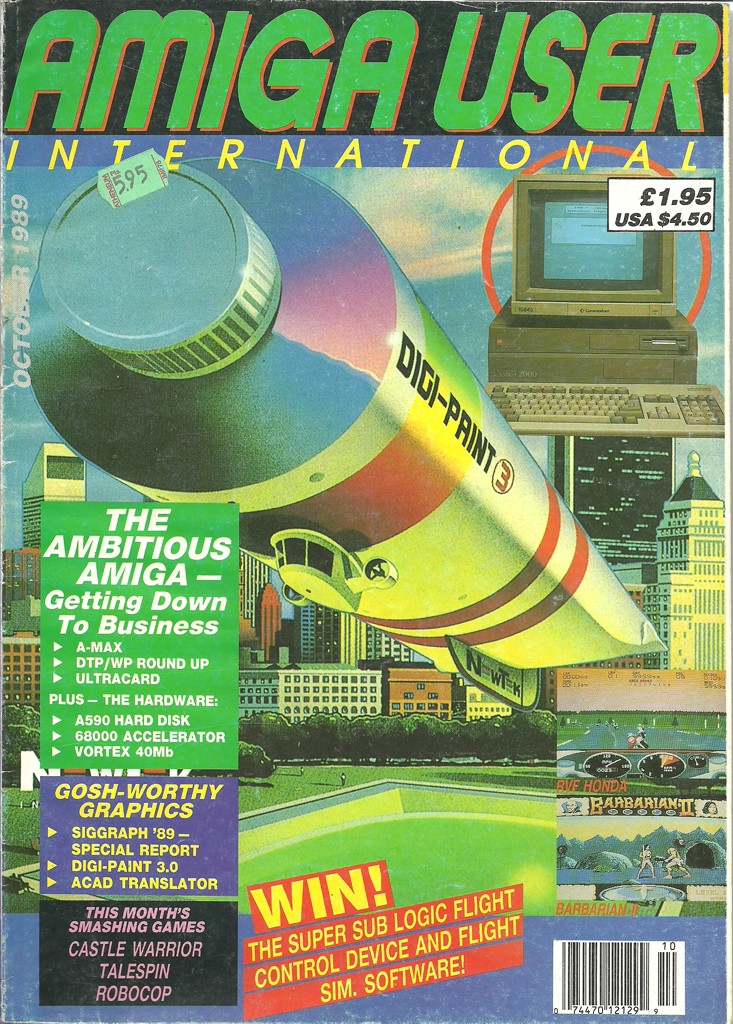Amiga User International - October 1989